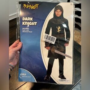 Dark Knight Kids Costume - Black and Gold
